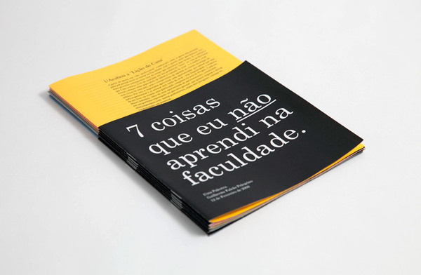 G,fp 7 Things I Haven't Learned in College #format #print #cover #mixed #magazine