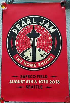 PEARL JAM - The Home Shows 2018 SEATTLE PROMO POSTER- RARE!