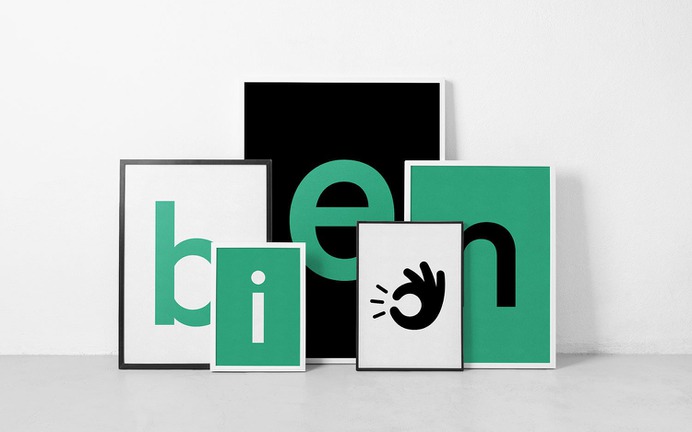 Bien Studio - Mindsparkle Mag Filip Pomykalo designed the Brand identity for Bien Studio, a Croatian based design studio dedicated to giving digital products a thought-out and an intentional user experience. #logo #packaging #identity #branding #design #color #photography #graphic #design #gallery #blog #project #mindsparkle #mag #beautiful #portfolio #designer