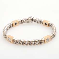 Tank strap m. 4 diamonds