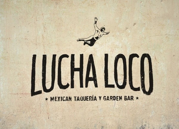 Lucha Loco on Behance #lucha #loco #restaurant #mexican #bar #fight #logo