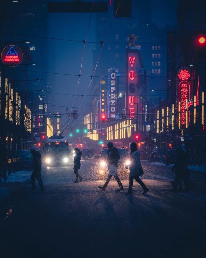 Vibrant and Moody Urban Photos in Vancouver by Mado El Khouly