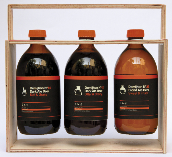 Demijhon No. 02 Beer, Ifat Zexer #packaging #beer #chemistry