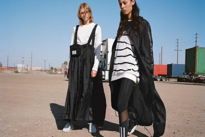 y 3 spring summer 2019 collection campaign y3 adidas ss19 Yohji Yamamoto info details information pictures images lookbook angelo pennetta clothes cost where to buy women mens black white jacket outerwear jacjets backpack pants shirt t tee