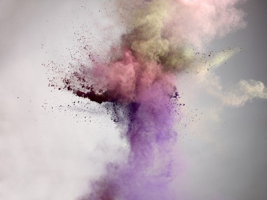 Marcel Christ, Powders #paint #burst #pigment #powder
