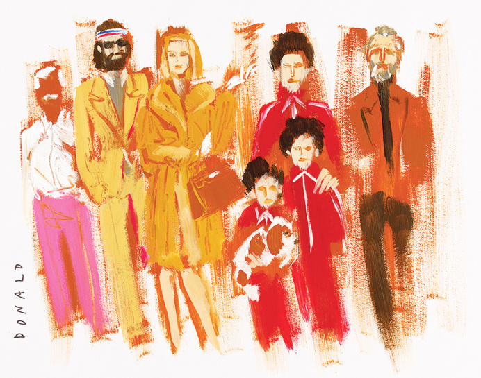 Royal Tenenbaums Print Edition Screenprint on Coventry Rag 290gsm