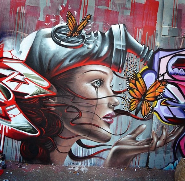 Excellent Street Art by Destroy
