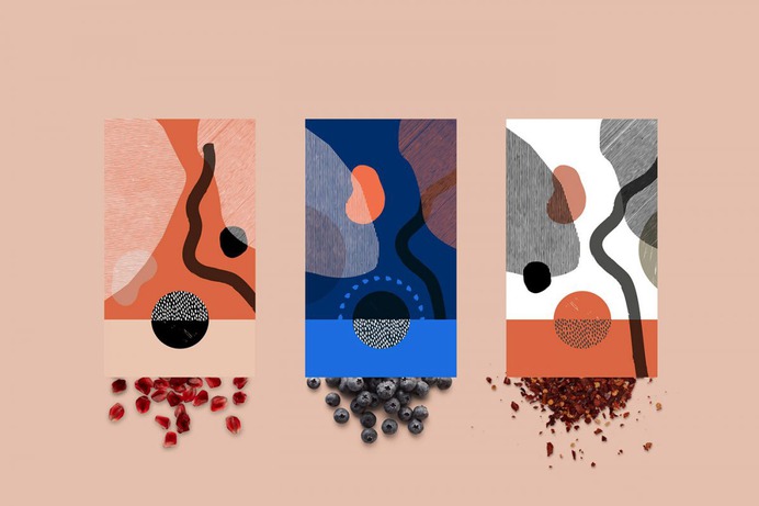 Plain Simple xx chocolate branding & packaging concept
