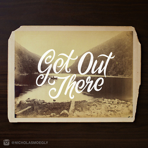 Lettering byÂ Nicholas Moegly. FollowÂ @nicholasmoegly on& TypeJunkie #typography