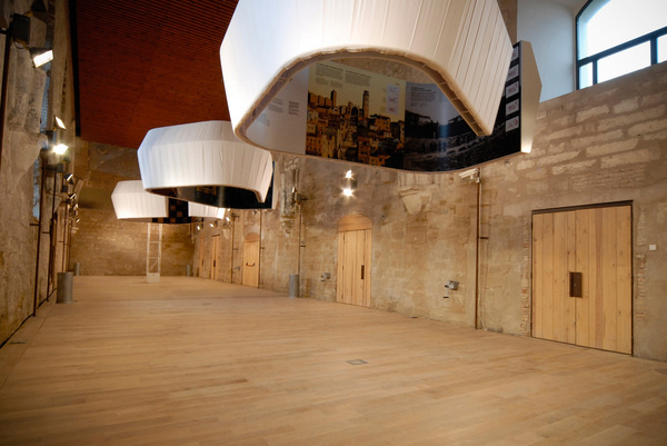 La Suda #estudi #history #design #graphic #torras #exhibition #conrad #environmental #lleida #lamps #castle