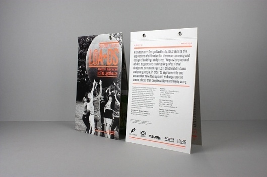 Effektive Studio. +44 (0)141 221 5070 #effektive #guide #exhibition #poster #loa+ds #mailer #fluroescent #typography