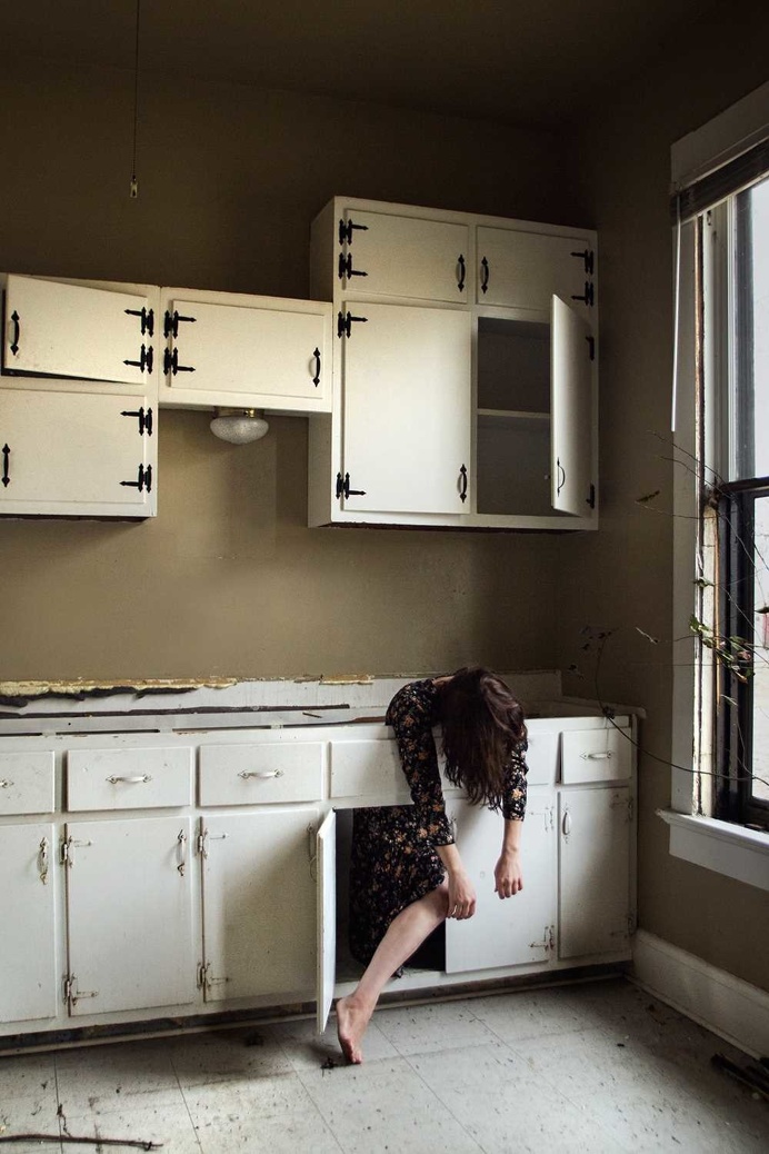 Face of Loneliness: Fine Art and Melancholy Self-Portraits by Vanessa Conway