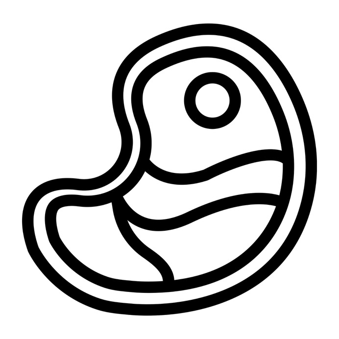 See more icon inspiration related to meat, steak, food, barbecue, Proteins and grilled on Flaticon.