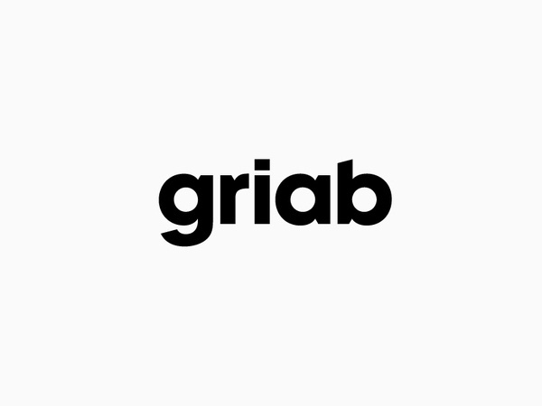 Logotype for Swedish architecture and engineering firm Griab designed by Kollor #logotype