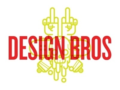 Dribbble - Design Bros™ by Justin Pervorse #type #illustration #skull #logo