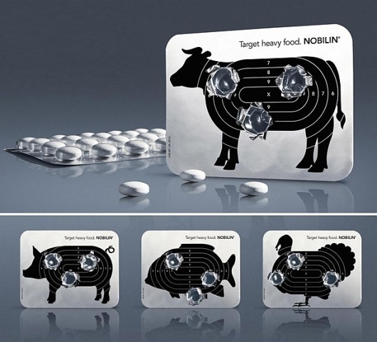 lovely-package-target-heavy-food1.jpg 610×554 pixels #packaging #targets #illustration