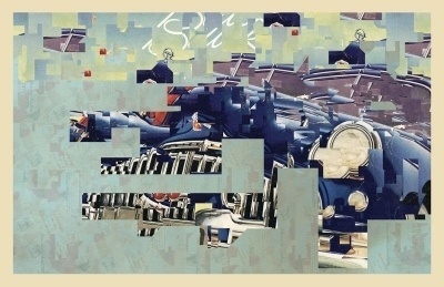 the portfolio and artwork of kyle mosher | KyleMosher.com #design #graphic #cars #mixed #media #collage