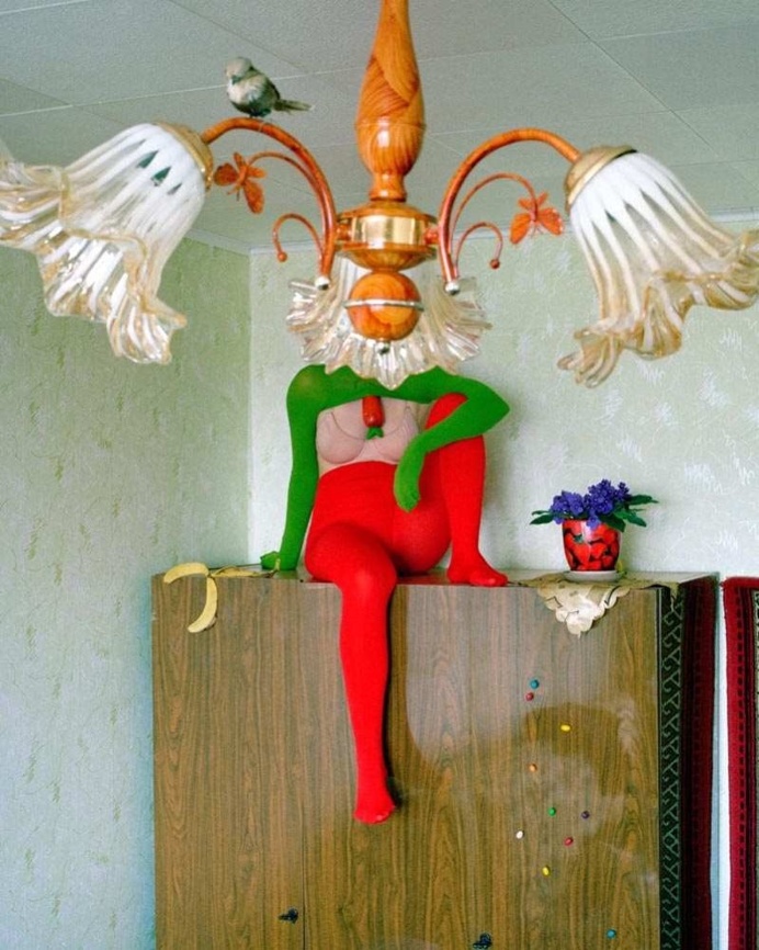 Alena Zhandarova Creates Domestic Scenes and Self Portraits