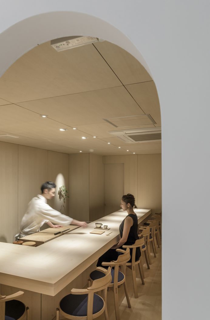 Sushi Isono by Jun Igarashi Architects