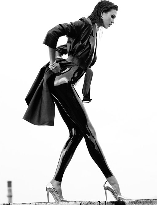 Karlie Kloss Topless by Greg Kadel for Numero 05 #women
