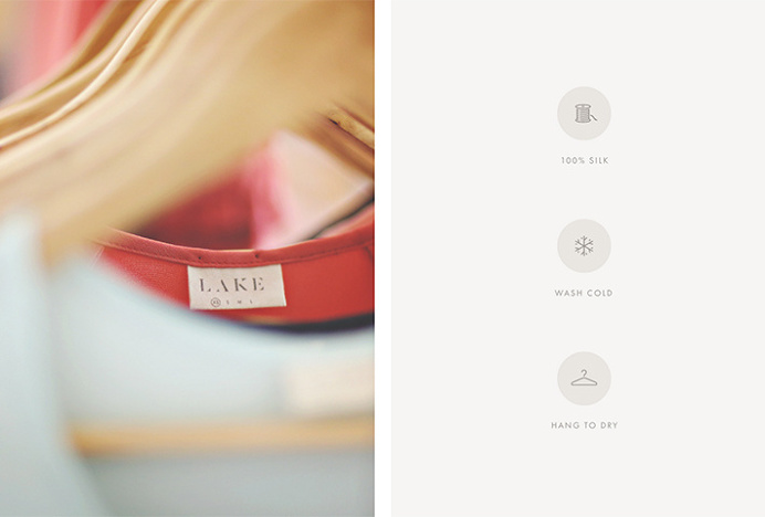 Lake by Nudge #clothes #label #icons