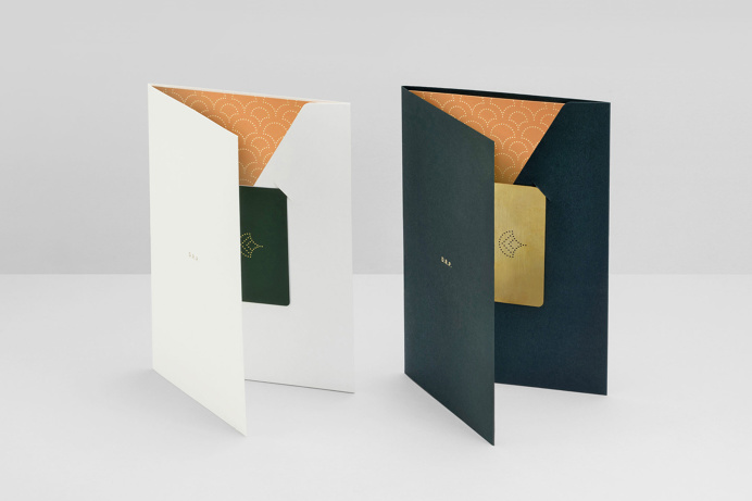 Brand identity and members folder by London-based studio Two Times Elliott for Soho members bar Disrepute