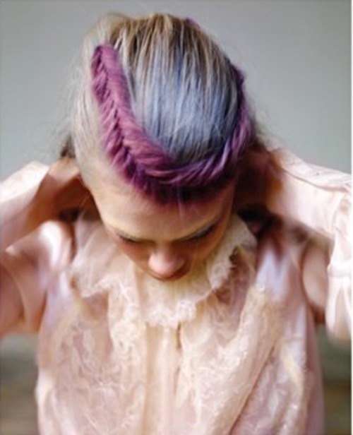 color #hair #plait #color #colour
