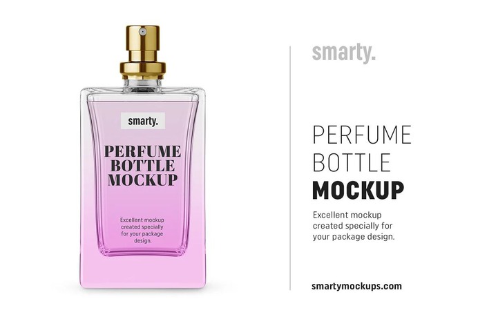 fragrance mockup