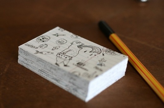 Matías Fiori : Lovely Stationery . Curating the very best of stationery design #fiori #namecards #for #doodled #matias