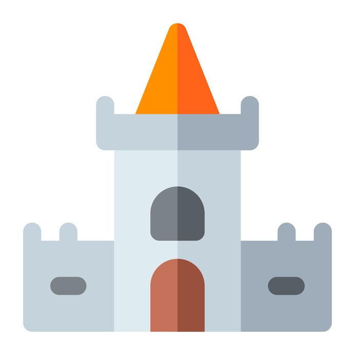 See more icon inspiration related to fortress, blarney castle, architecture and city, Irish, architecture, ireland, medieval, monuments and monument on Flaticon.