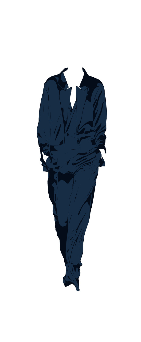 I WANNA WORK FOR STELLA! on Behance #fashion #blue #illustration #clothes
