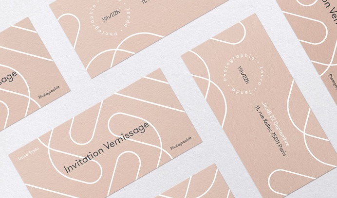 Laura Tenda Identity - Mindsparkle Mag Thømas Adnet is the designer of Laura Tenda´s brand identity. She is a French photographer who wanted to have a single identity design, modern and strong at the same time. #logo #packaging #identity #branding #design #color #photography #graphic #design #gallery #blog #project #mindsparkle #mag #beautiful #portfolio #designer