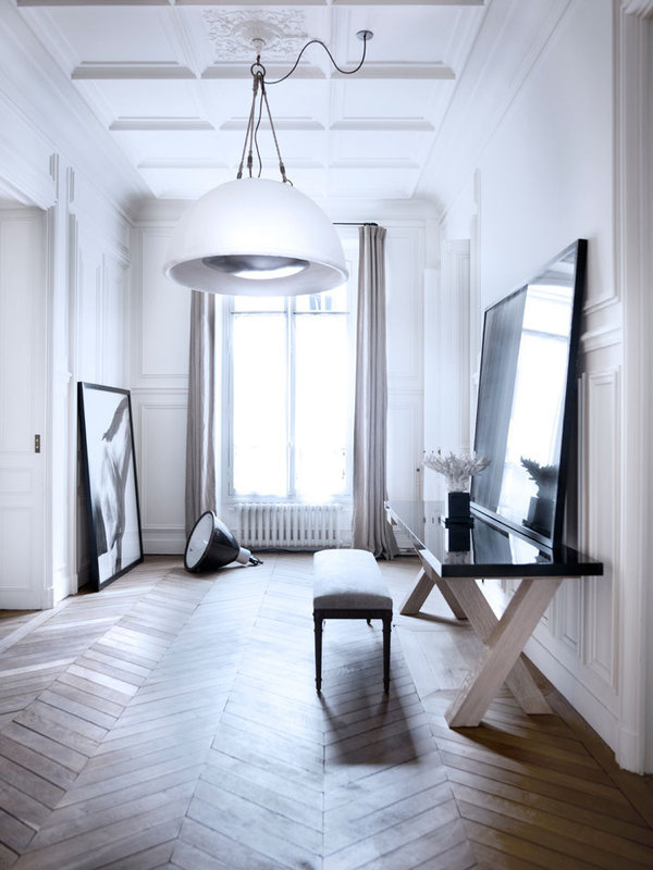 The House Of Patrick Gilles #paris #white #minimal #pure