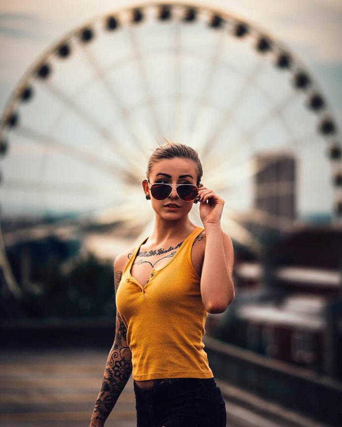 Moody Street Style Portrait Photography by Shani Varner
