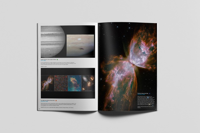 Hubble 25 Years On Book Design – Deivid Cole