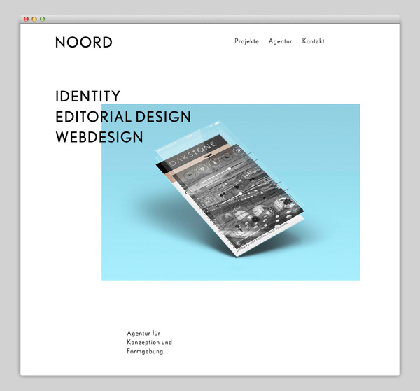 Noord #white #web #minimalism