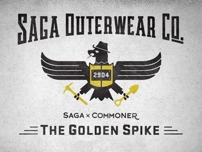 Dribbble - Goldeneagle Cut by Richie Stewart #type #illustration #eagle #logo
