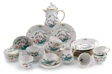 Coffee service for eight persons #Sets #Teasets #Porcelainsets #Antiqueplates #Plates #Wallplates #Figures #Porcelainfigurines #porcelain
