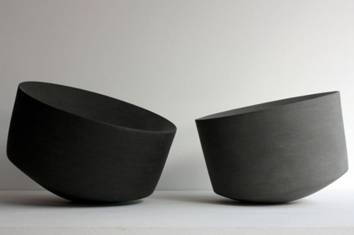 Lyla & Blu #interior #ceramics #design #tilted #black #grey