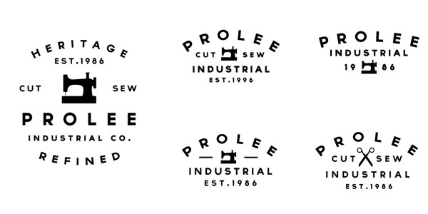 Jorgen Grotdal #machine #typography #jorgen #grotdal #industrial #prolee #logo #sewing