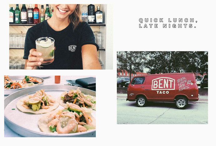 Bent Taco - Quick Lunch Late Nights. on Behance