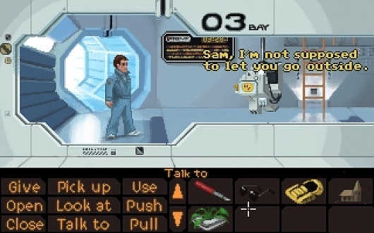 MOON: Fan Art Sam Bell Meets LucasArts | Man Made Movies #scumm #lucasarts #videogame #pixel #art #moon