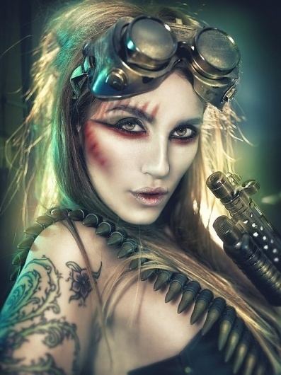 Steampunk Fashion by Rebeca Saray | Cuded #fashion #steampunk #rebeca #saray