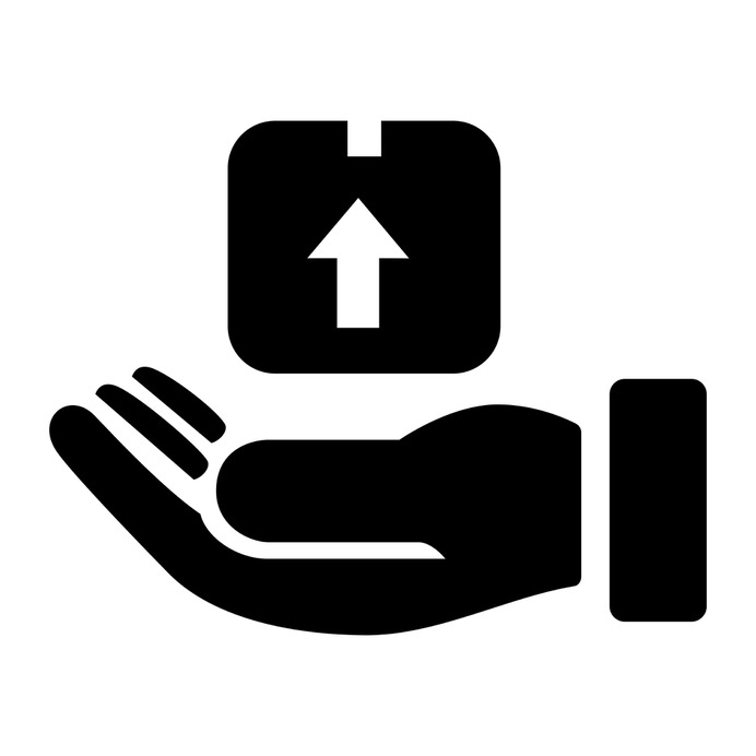 See more icon inspiration related to hand, box, pack, delivery, package, logistics delivery, packing and commerce on Flaticon.