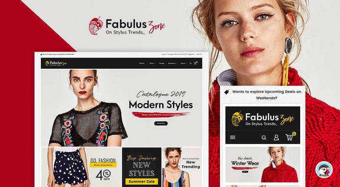 #Fabulus Zone - #Fashion #Trends Store - #Prestashop #Responsive #Theme | #TemplateTrip #eCommerce #Website #Template