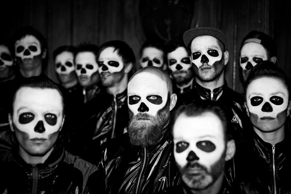 GhostRiders - CReel #ghost #white #black #riders #portrait #skulls #and #bw