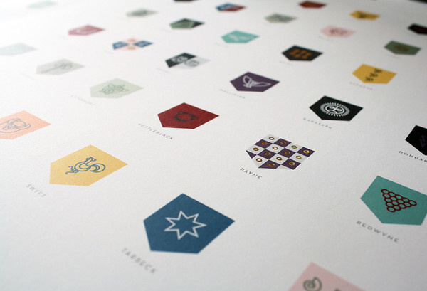 7 | A Top Nike Designer Rebrands Game Of Thrones | Co.Design: business + innovation + design #gold #logo #brand #rebrand