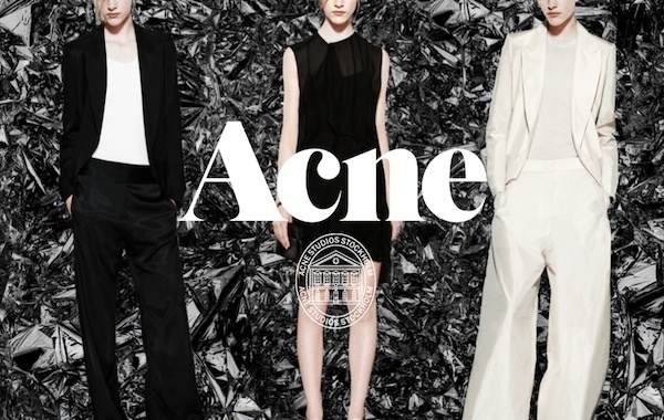 Acne Studios Fashion Jonny Johansson #acne #branding