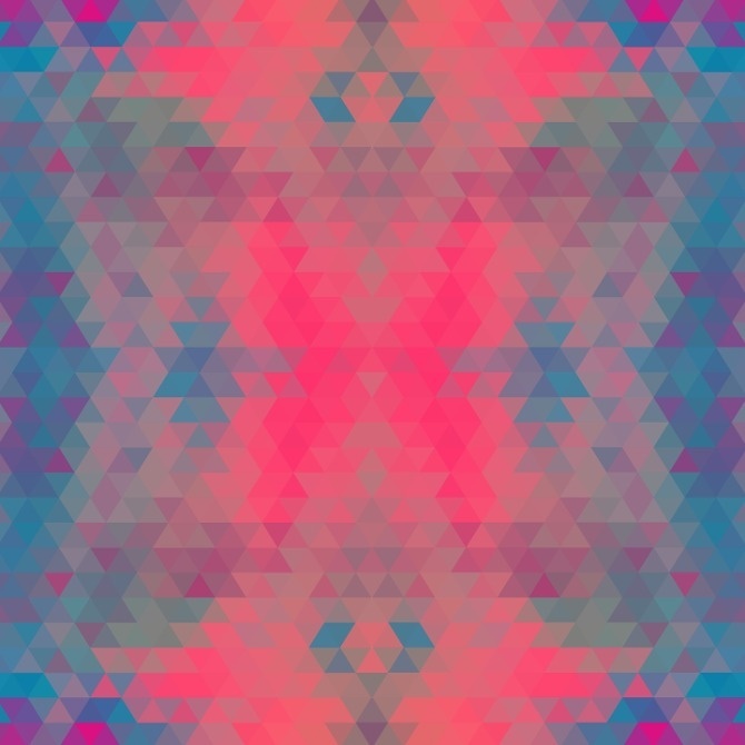 Pattern Collage - sallie harrison #pattern #wallpaper #color #shapes #geometric #triangles #pantone #collage
