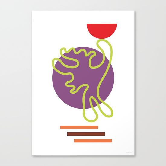 ono truo • 'a step' Canvas Print